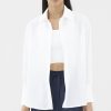 Women The Editor's Market Tops | Catrina Oversized Shirt White