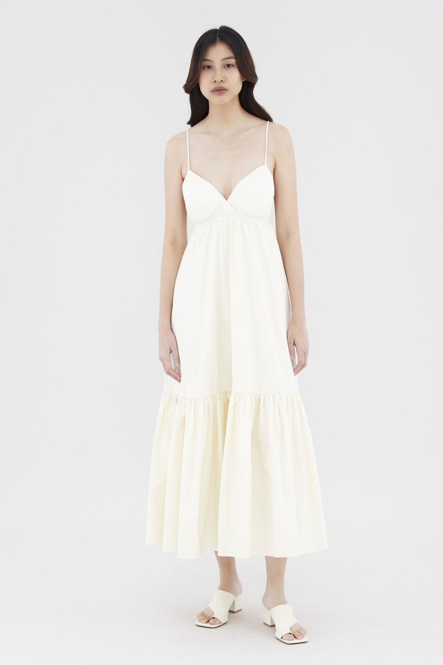 Women The Editor's Market Dresses | Ludrine Padded Bust Dress Mascarpone