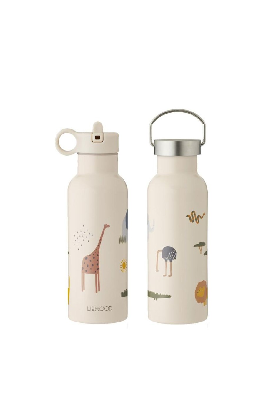 Kids Evryday Studios | Liewood Neo Water Bottle Safari/Sandy Mix