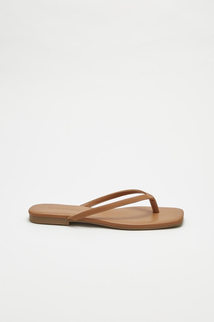 Women The Editor's Market Flats | Althea Thong Slides Nectar