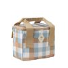 Kids Evryday Studios | Fabelab Lunch Cooler Bag Cottage Blue Checks