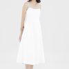 Women The Editor's Market Dresses | Ruyski Fit And Flare Dress White