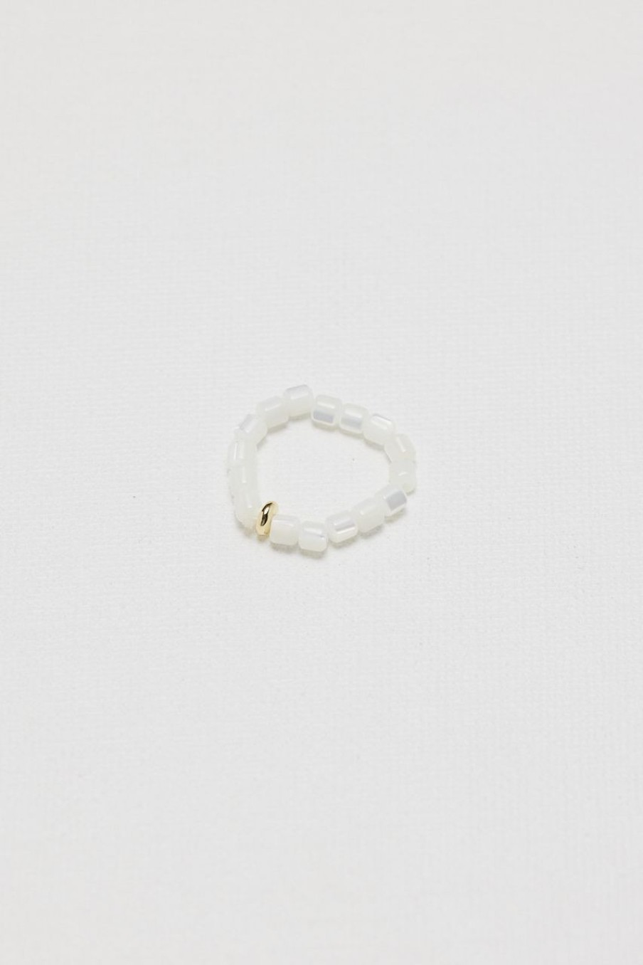 Women Afterall Rings | Leonie Ring Gold/White