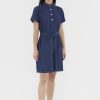 Women The Editor's Market Dresses | Paola Denim Dress Dark Blue