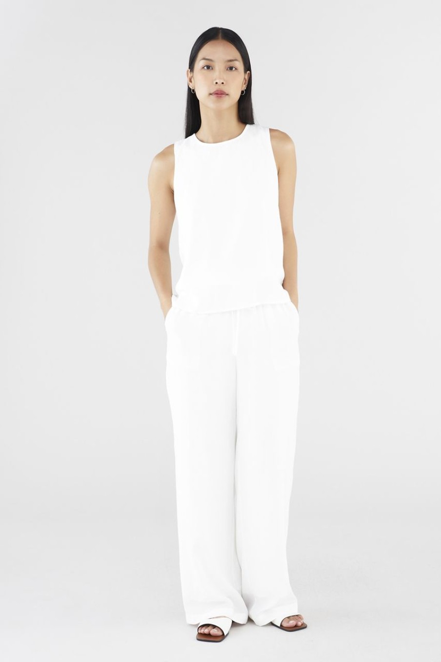 Women The Editor's Market Tops | Kyler Shift Top White