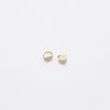 Women Afterall Earrings | Rexine Ear Studs Gold