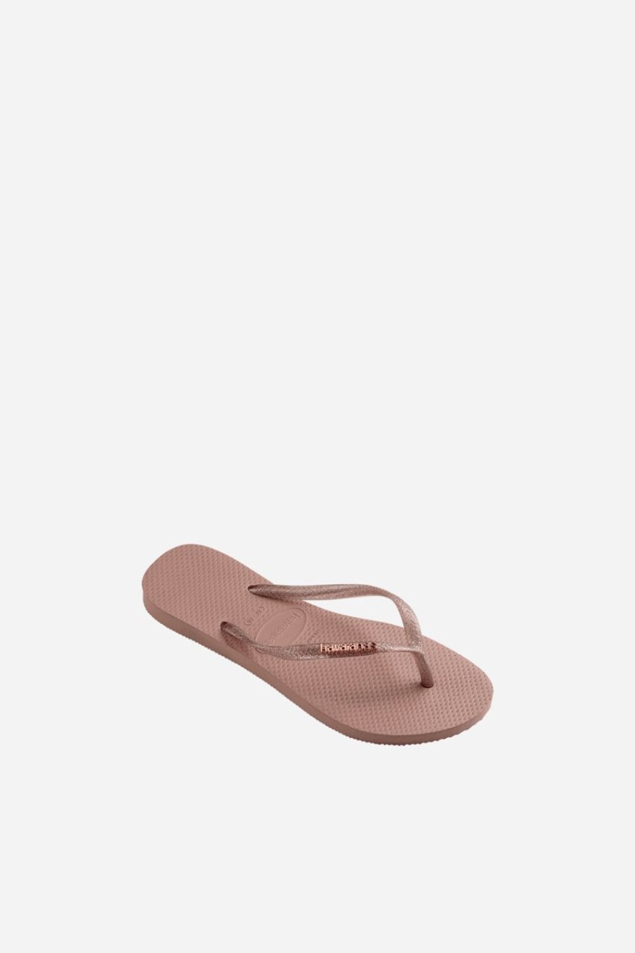 Women Havaianas Slippers | Havaianas Women Flip Flop Crocus Rose/Apricot Red - Metallic