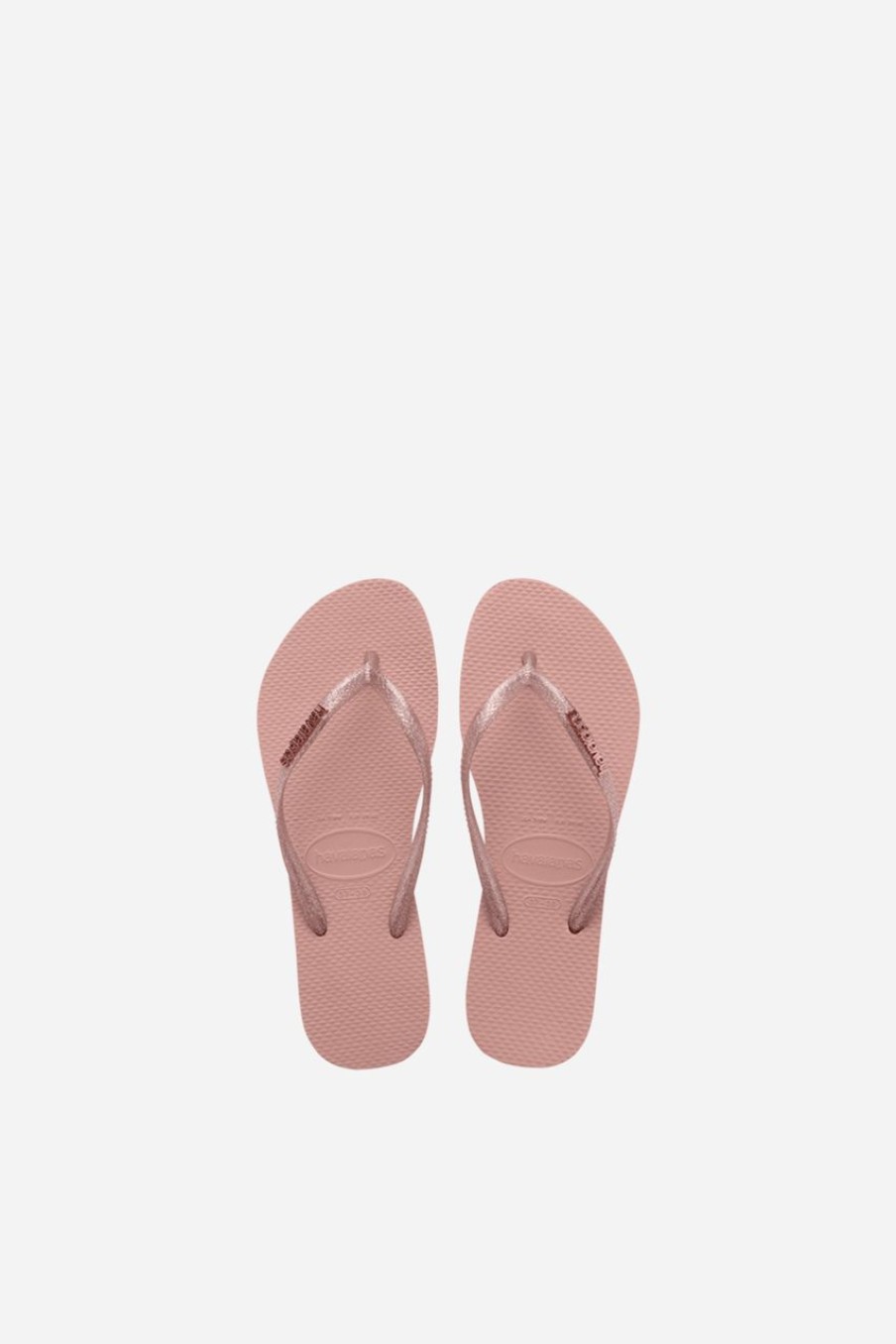 Women Havaianas Slippers | Havaianas Women Flip Flop Crocus Rose/Apricot Red - Metallic