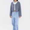 Women The Editor's Market Outerwear | Zephy Front-Tie Relaxed Cardigan Storm