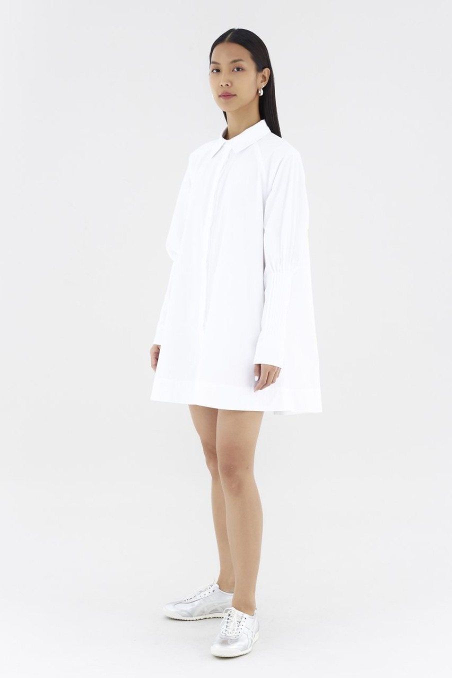 Women The Editor's Market Dresses | Luella Shirtdress Optic White