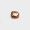 Women Afterall Rings | Hazel Ring Brown Marble