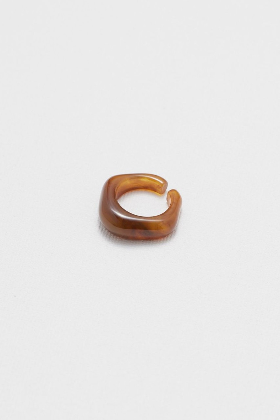 Women Afterall Rings | Hazel Ring Brown Marble