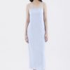 Women The Editor's Market Dresses | Erucia Linen Double-Strap Slit Dress Mirage