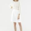 Women Afterall Shorts | The Jersey Shorts Long - White