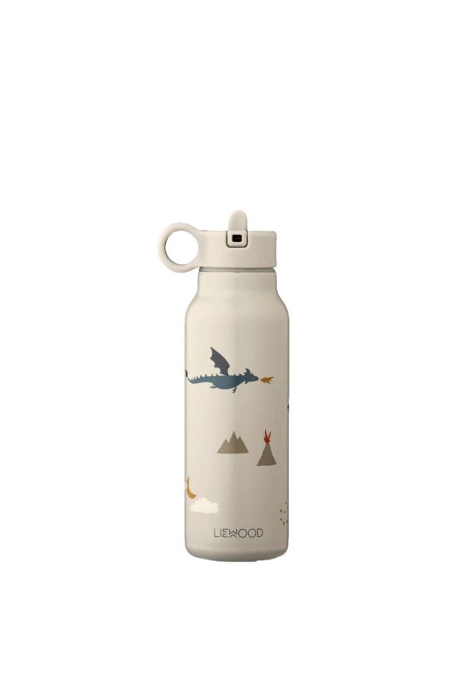 Kids Evryday Studios | Liewood Falk Water Bottle Little Dragon/Dark Sandy Mix