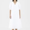 Women The Editor's Market Dresses | Joelle Ruched-Front Dress White