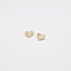 Women Afterall Earrings | Nyomi Hoop Earrings Gold