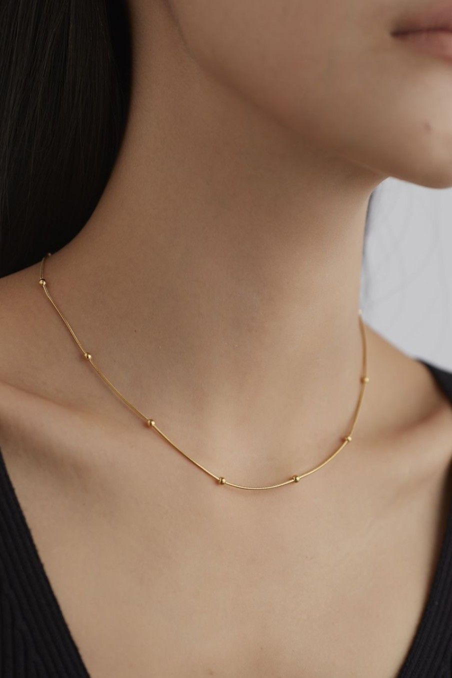 Women Afterall Necklaces | Gabby Necklace Gold