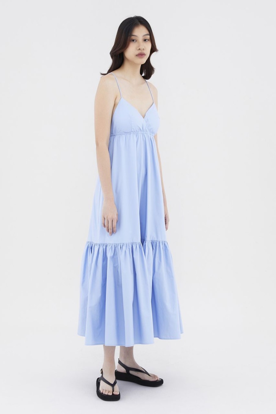 Women The Editor's Market Dresses | Ludrine Padded Bust Dress Dolphin