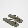 Women The Editor's Market Flats | Althea Thong Slides Olive