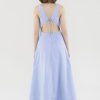 Women The Editor's Market Dresses | Rebecka Fit And Flare Dress Blueberry