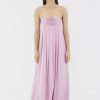 Women The Editor's Market Dresses | Geniver Pleated Dress Candy Pink