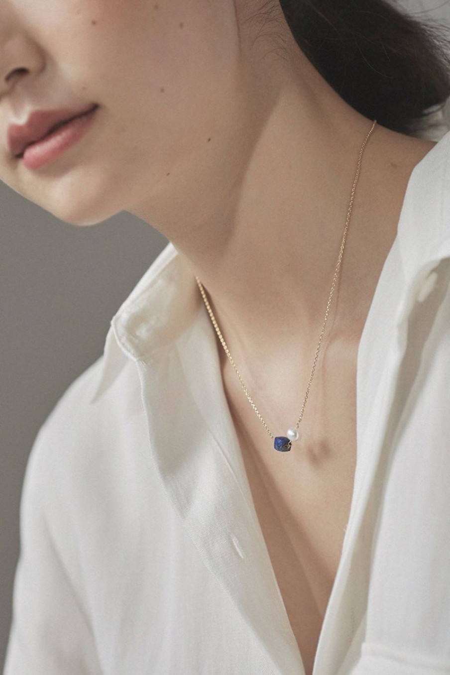 Women Afterall Necklaces | Lovell Necklace Gold/Sapphire