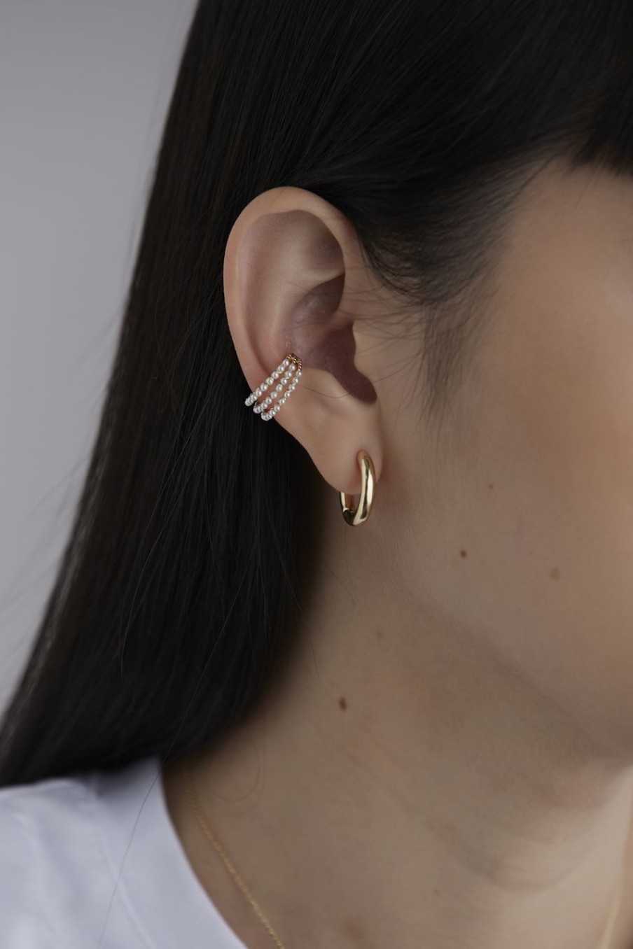 Women Afterall Earrings | Zya Ear Cuff Gold