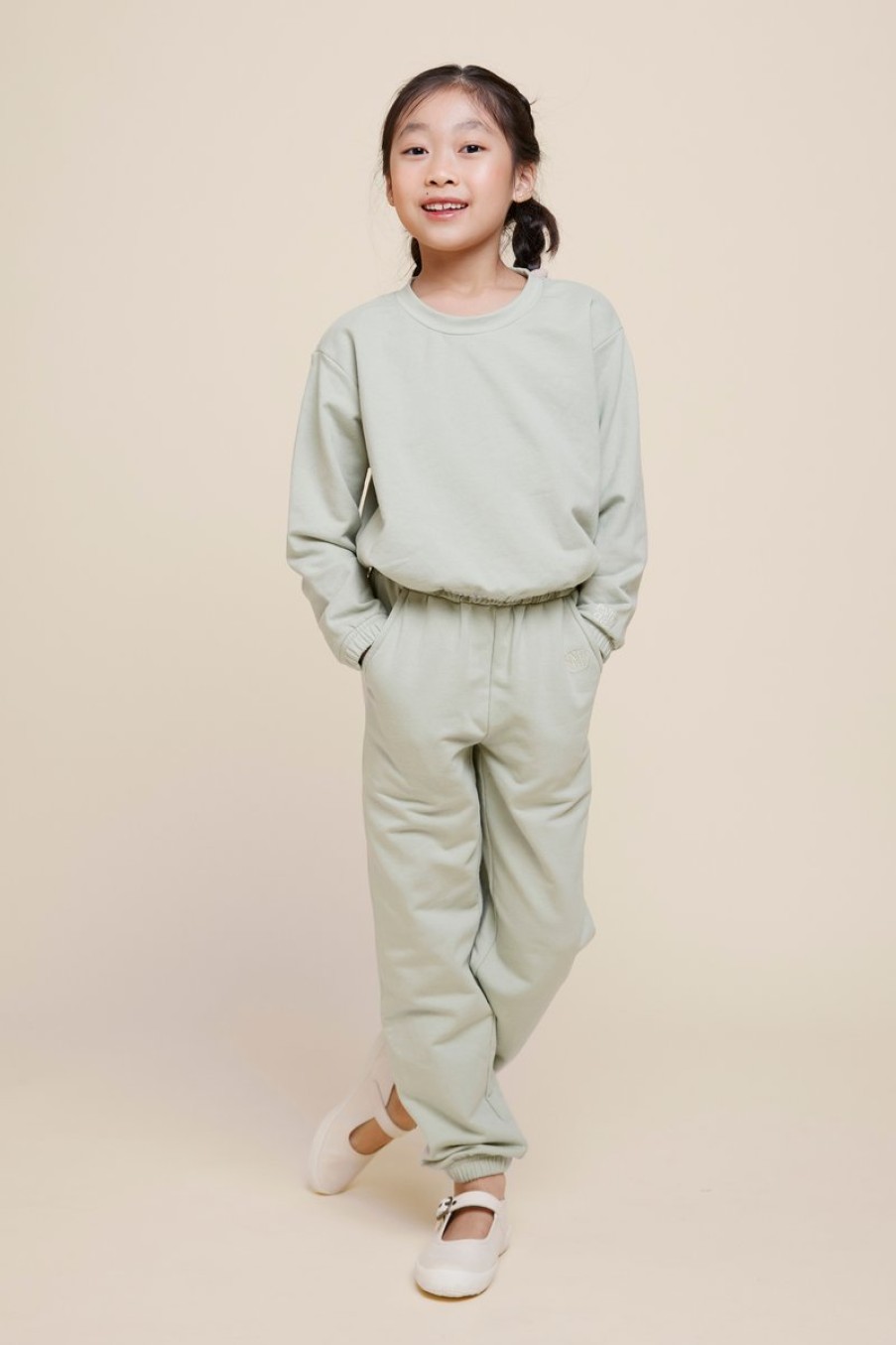 Kids Evryday Studios | Drawstring Sweatpants Sage