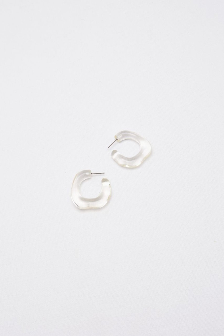 Women Afterall Earrings | Ciara Hoop Earrings Clear