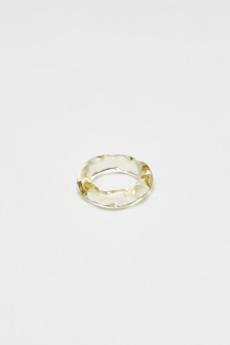 Women Afterall Rings | Twyla Resin Ring Yellow