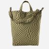 Women Baggu Bags | Baggu Duck Bag Moss Trippy Checker