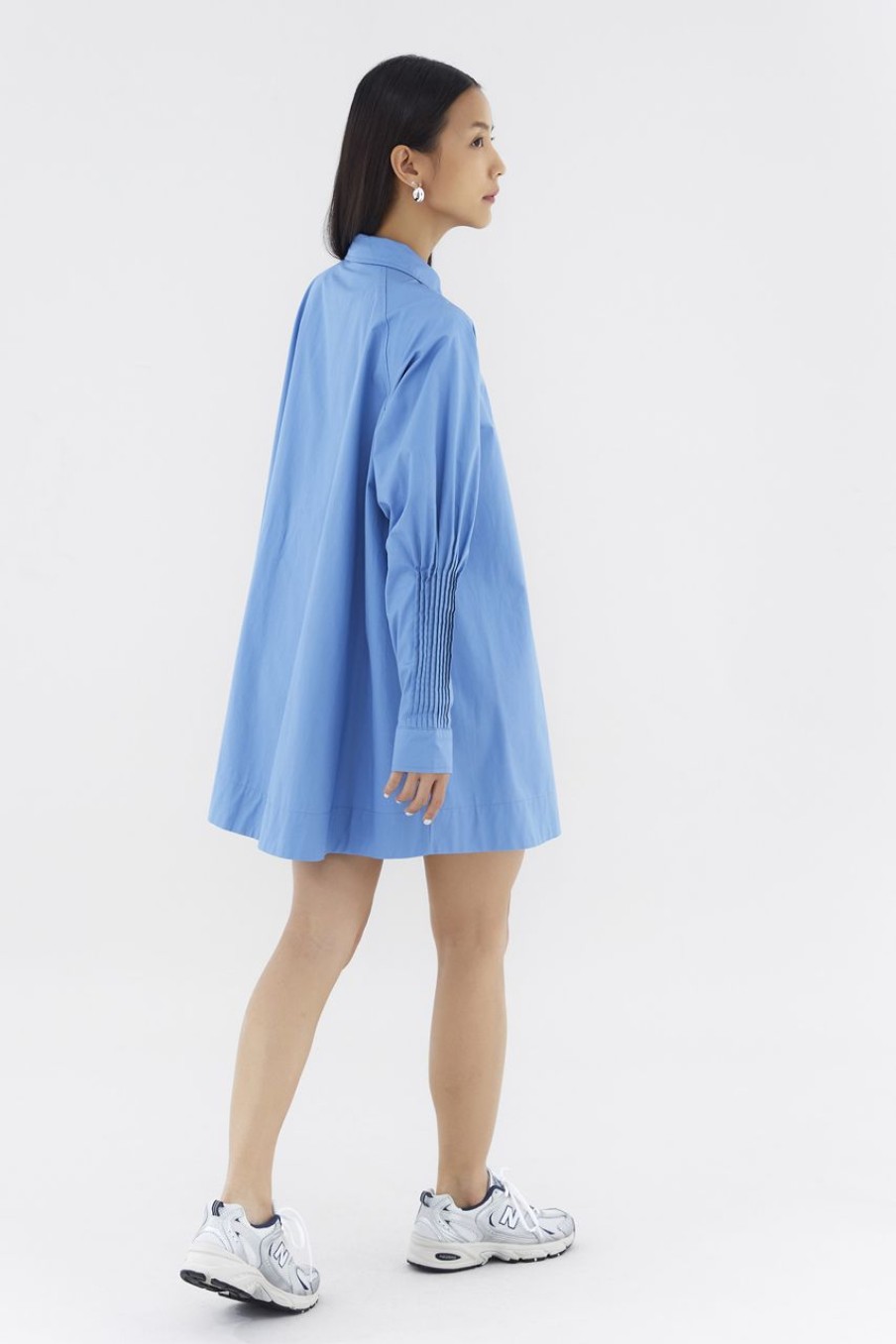 Women The Editor's Market Dresses | Luella Shirtdress Milky Blue