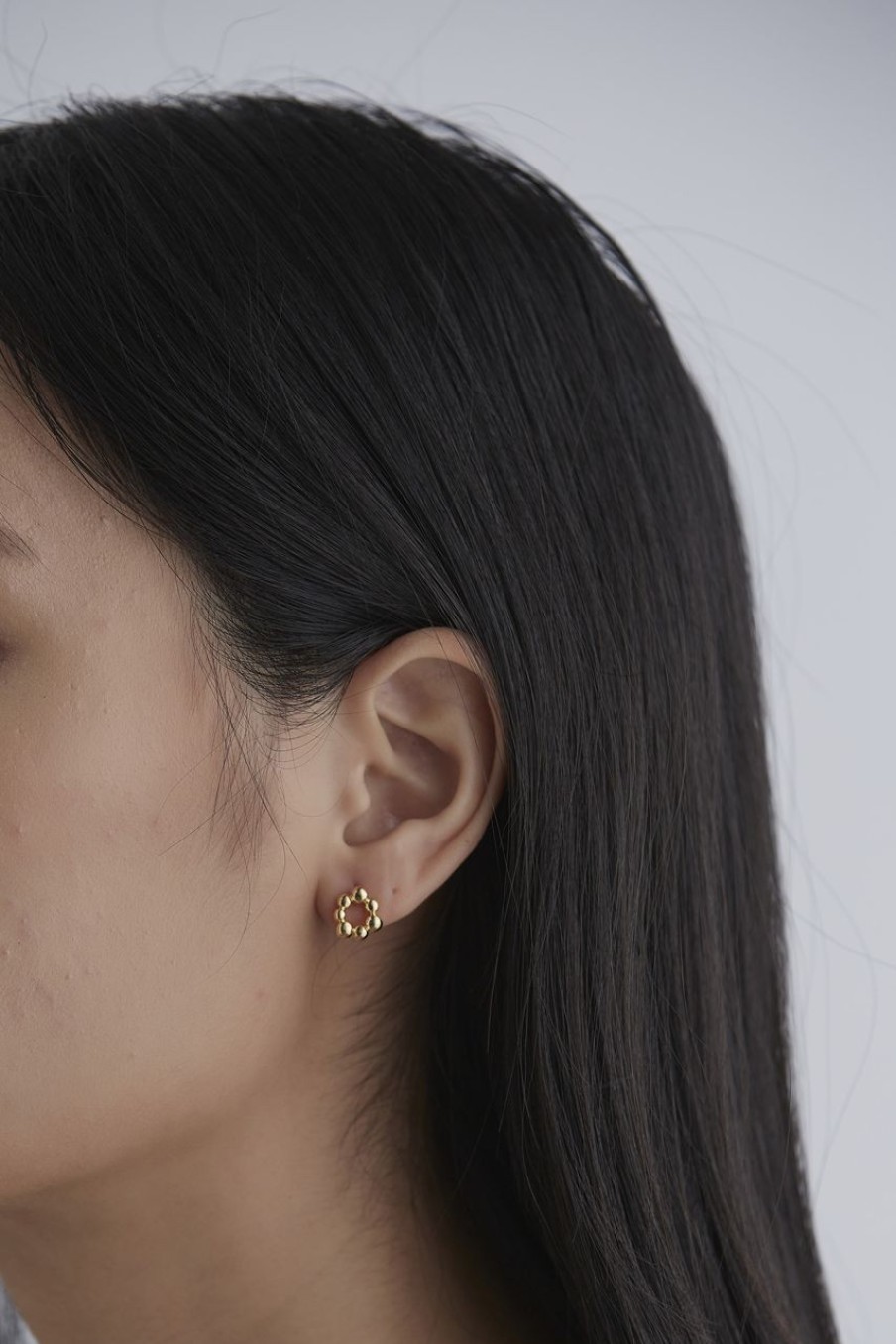 Women Afterall Earrings | Danielle Ear Studs Gold