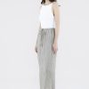 Women The Editor's Market Skirts | Synvere Drawstring Straight Skirt Stone