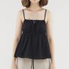 Women The Editor's Market Tops | Sherlyn Babydoll Top Black