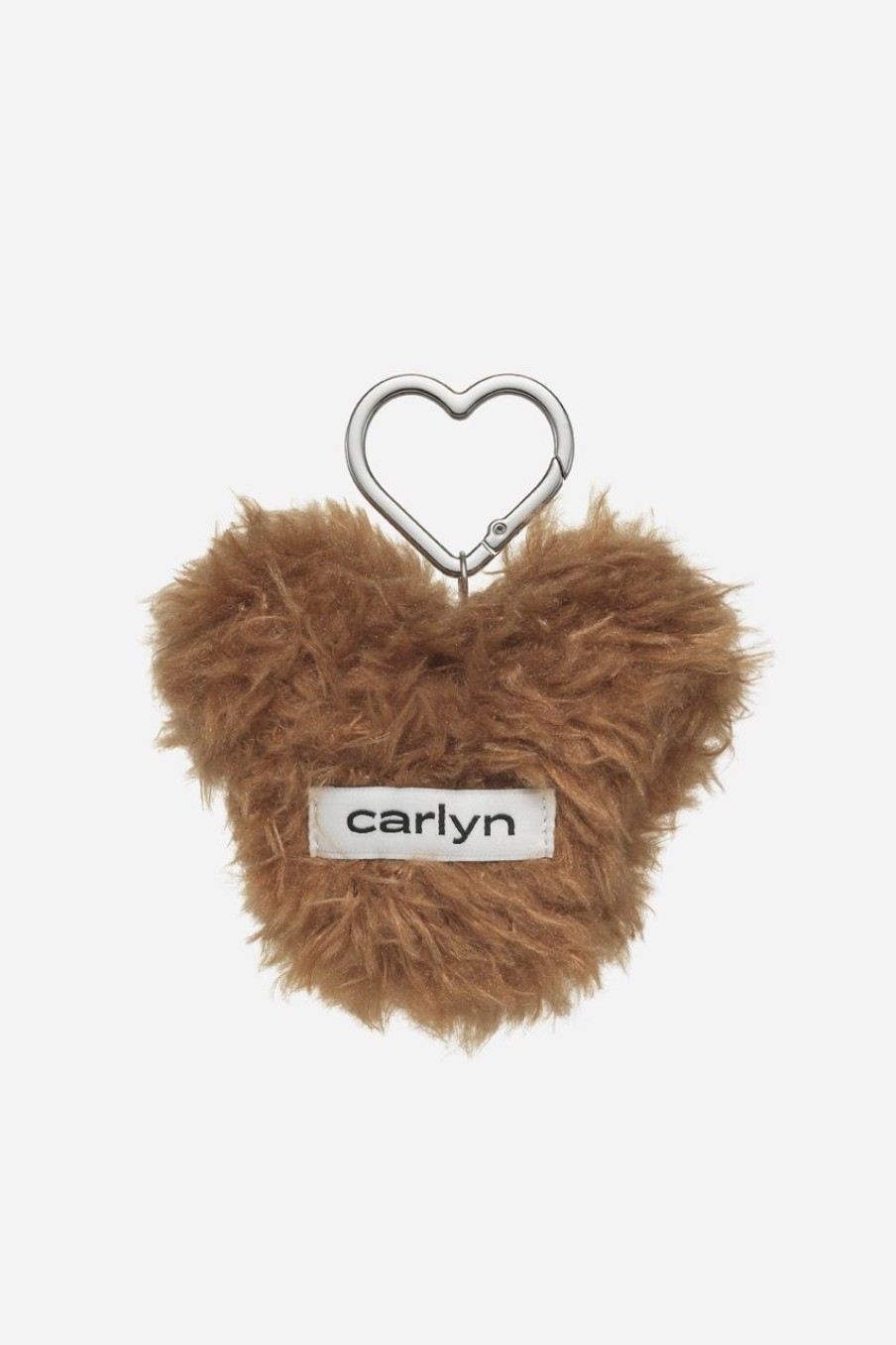 Women Carlyn Bags | Carlyn Fluffy Keyring Brown