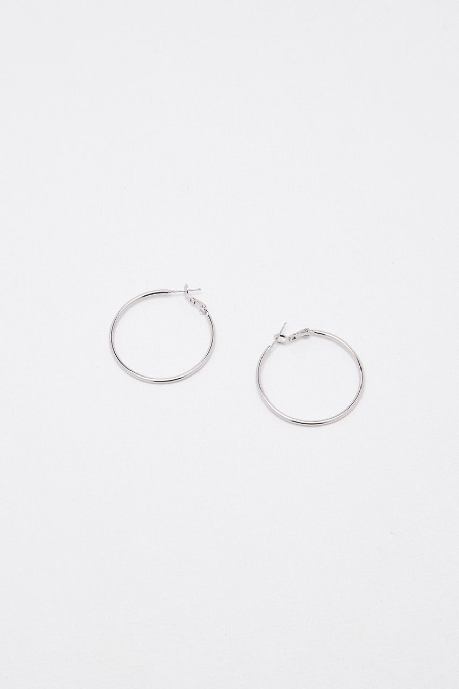 Women Afterall Earrings | Ibbie Hoop Earrings Silver