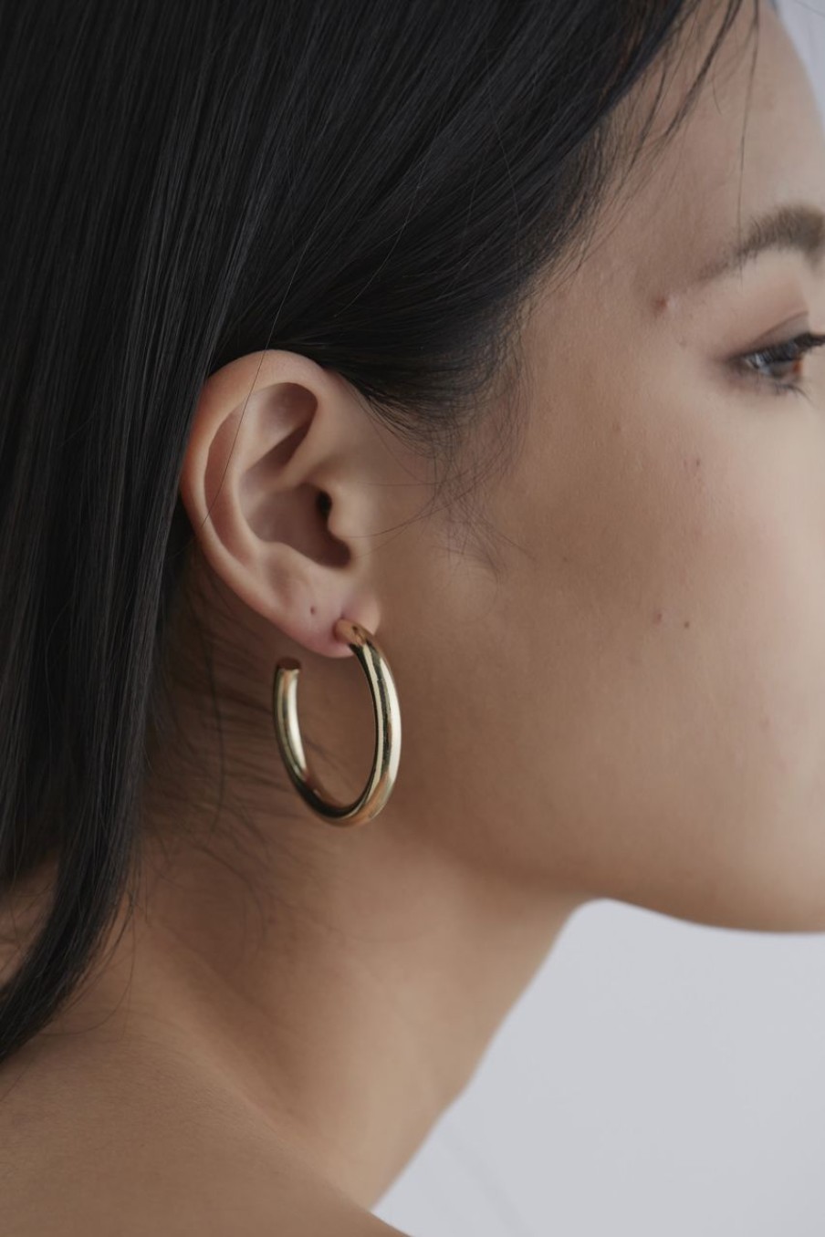 Women Afterall Earrings | Eydra Hoop Earrings Gold