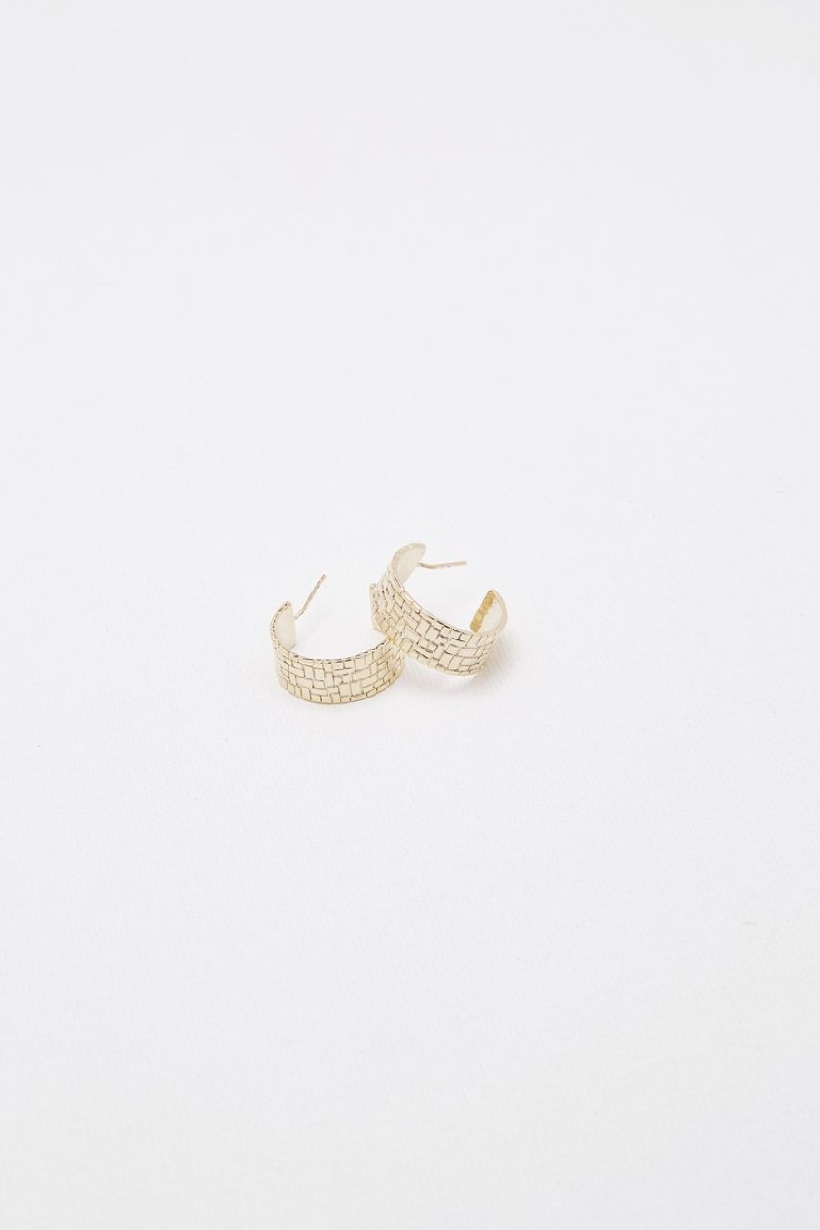 Women Afterall Earrings | Dela Hoop Earrings Gold