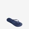 Women Havaianas Slippers | Havaianas Women Flip Flop Navy Blue - Slim Crystal Sw