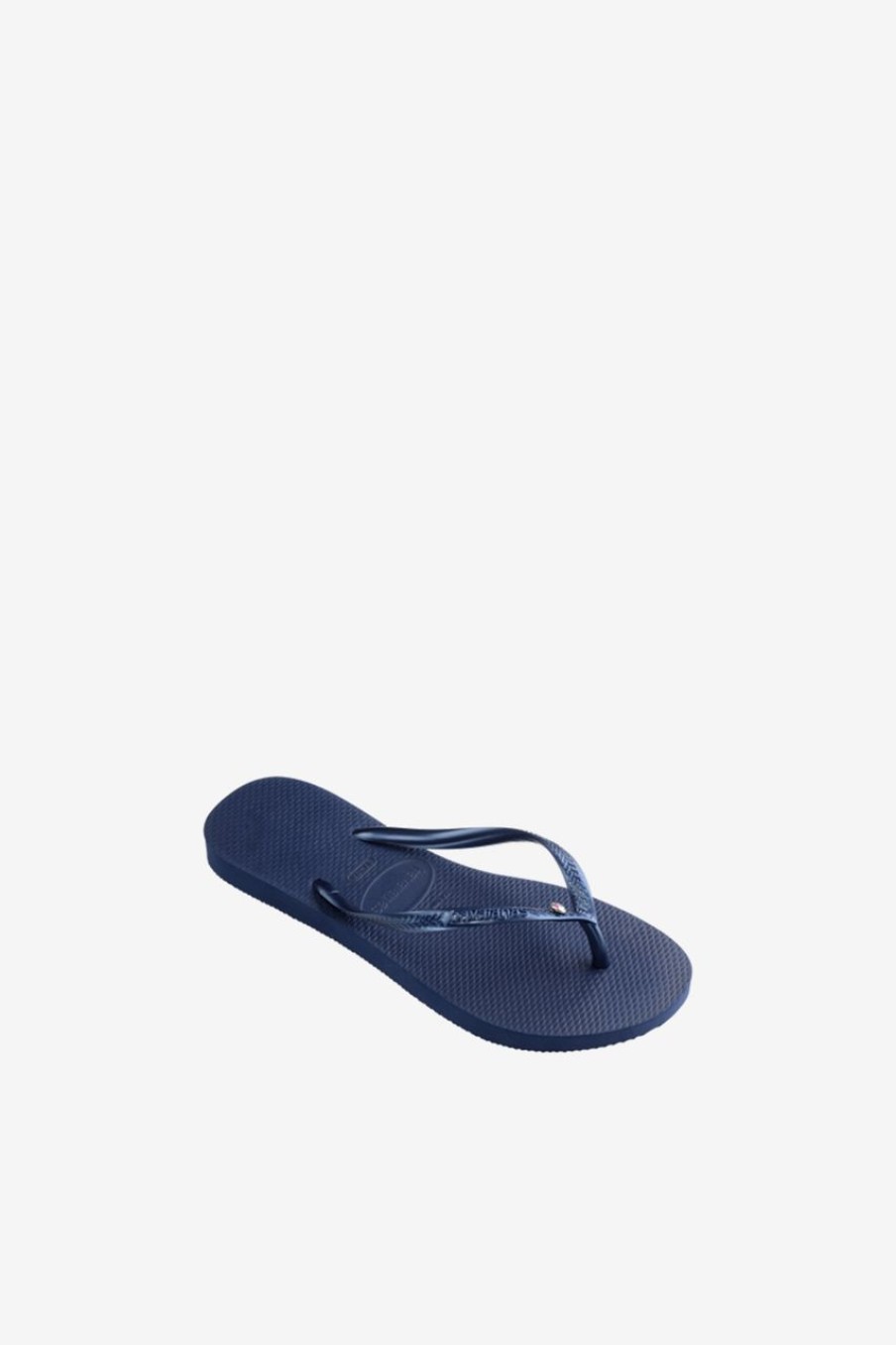 Women Havaianas Slippers | Havaianas Women Flip Flop Navy Blue - Slim Crystal Sw