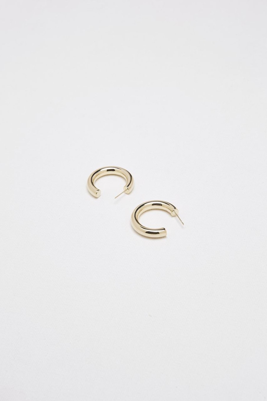 Women Afterall Earrings | Harper Hoop Earrings Gold