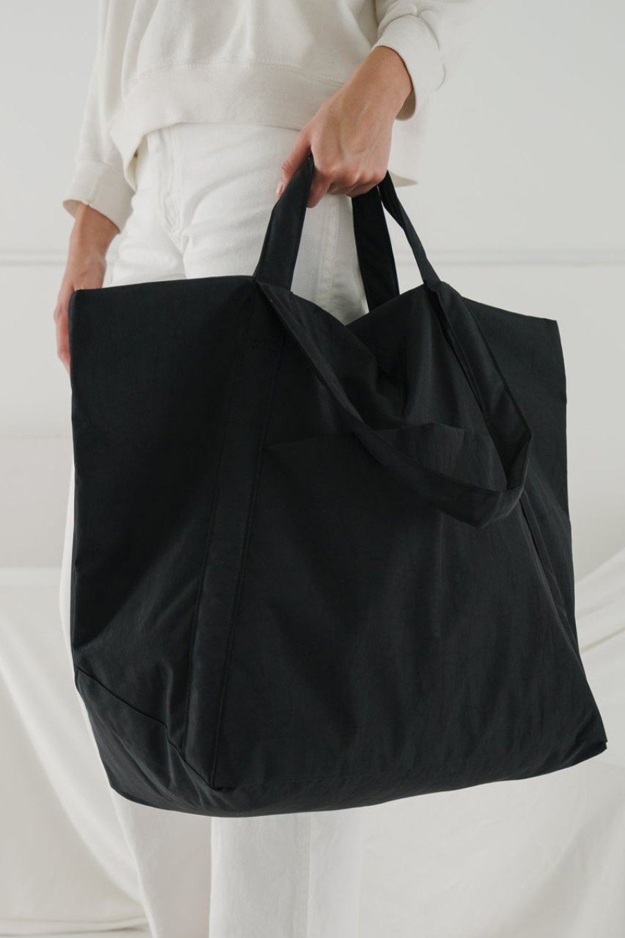 Women Baggu Bags | Baggu Travel Cloud Bag Black