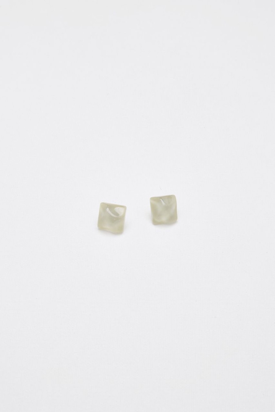 Women Afterall Earrings | Patia Ear Studs Light Green