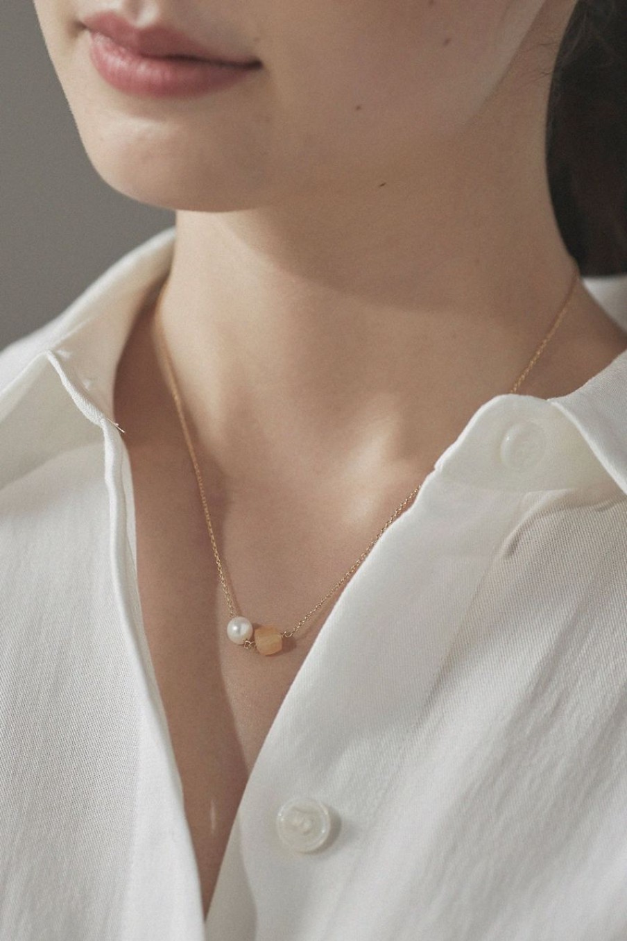 Women Afterall Necklaces | Lovell Necklace Gold/Wheat