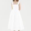 Women The Editor's Market Dresses | Stefani Ruched Dress White