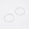 Women Afterall Earrings | Kenza Hoop Earrings Silver