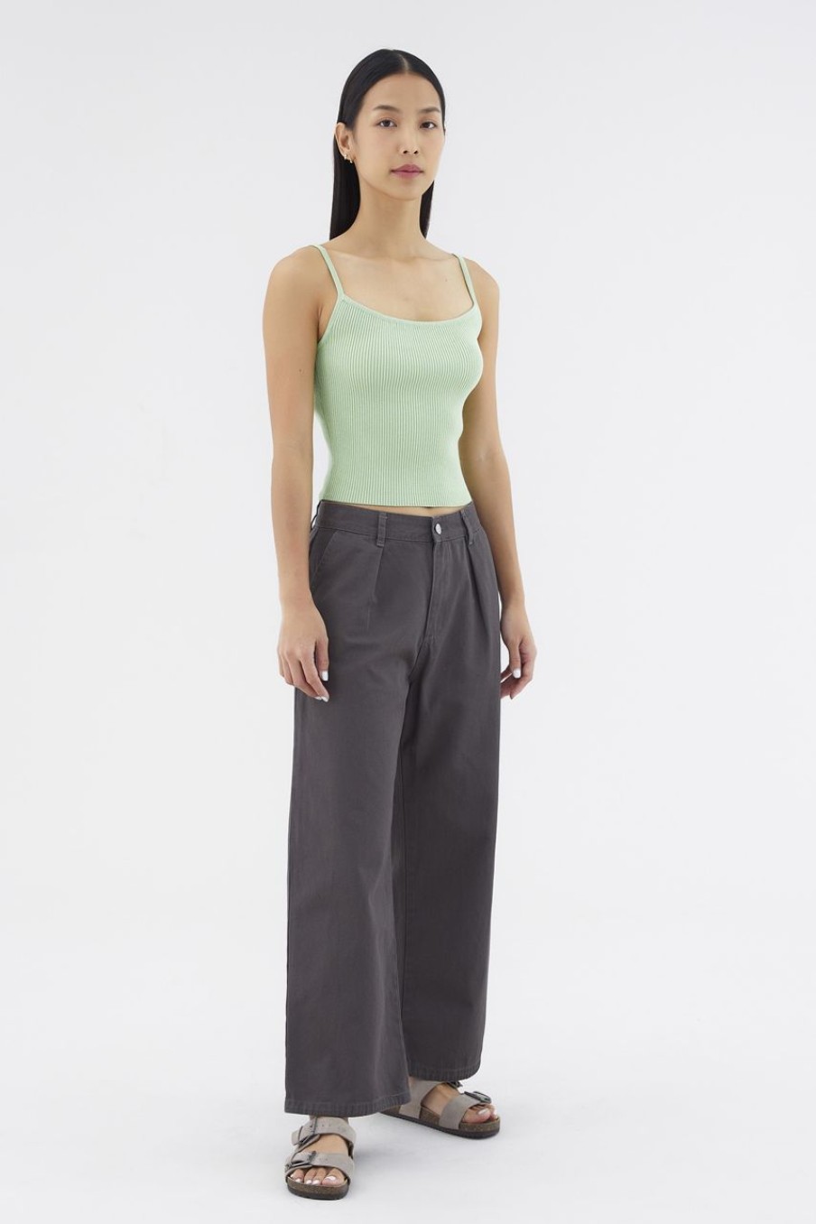 Women The Editor's Market Pants | Alaric Low-Rise Relaxed Pants Truffle