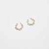 Women Afterall Earrings | Emilia Hoop Earrings Gold